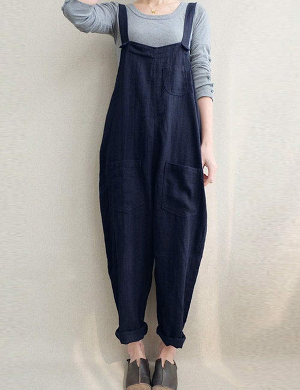 Cotton overalls jumpsuit Clearance
