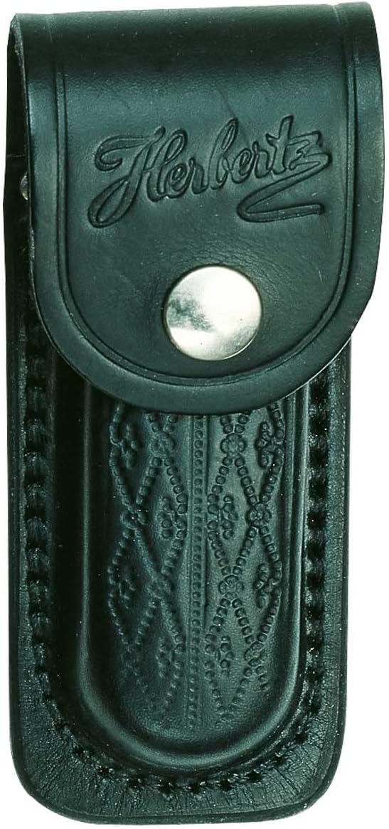 Herbertz Messer-Etui aus Leder in Schwarz oder Braun - Outdoor Equipment