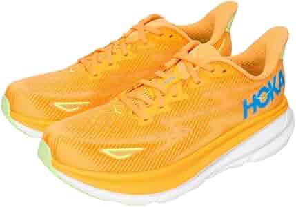 美品✨️HOKA ONEONE クリフトン9 ライトブルー／オレンジ　24 HOKA ONEONE ホカ（HOKA）（メンズ）ランニングシューズ Clifton