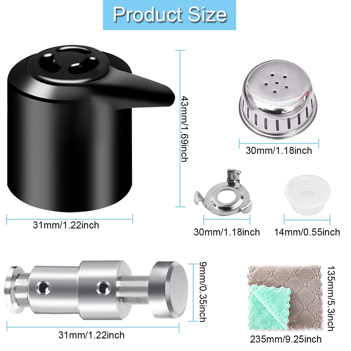 EATBALE Parti di ricambio per Instant Pot Duo 3, 5, 6 QT, Duo Plus 3, 6