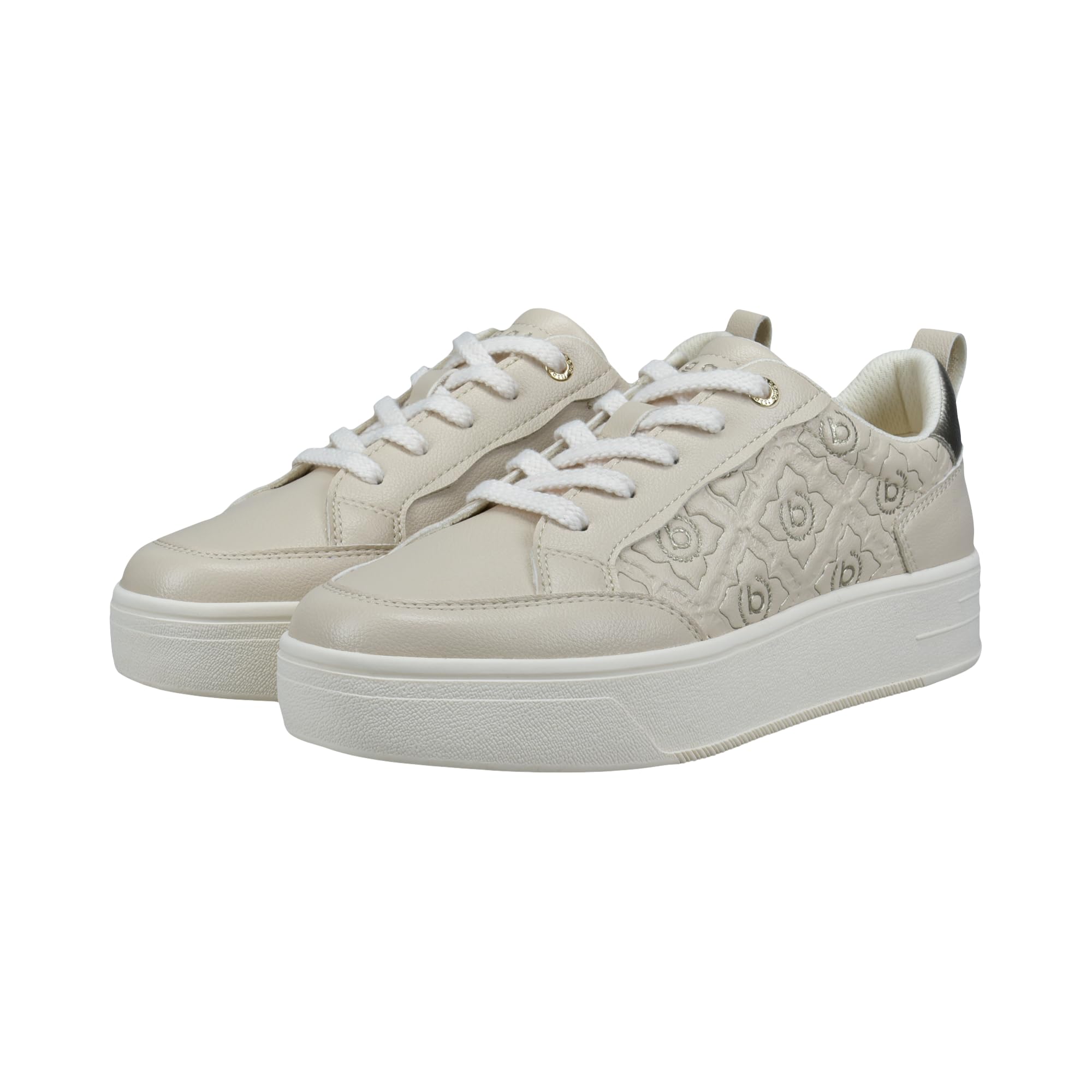 bugatti Women's Trainers 435AVA015050-5251, 36, Beige/Gold