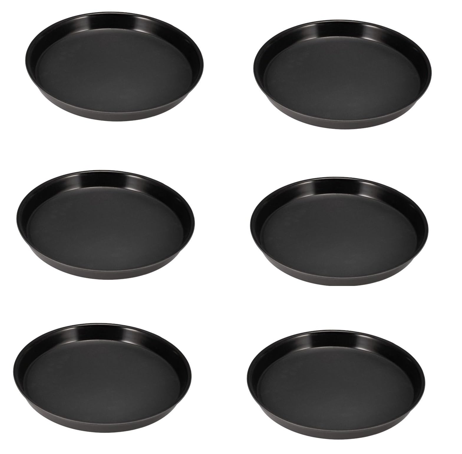 Vassoio Antiscivolo Tondo con Bordo Alto – Resistente, Professionale e Lavabile – Ideale per Bar, Ristoranti, Catering e Uso Domestico Cm 32 (6)