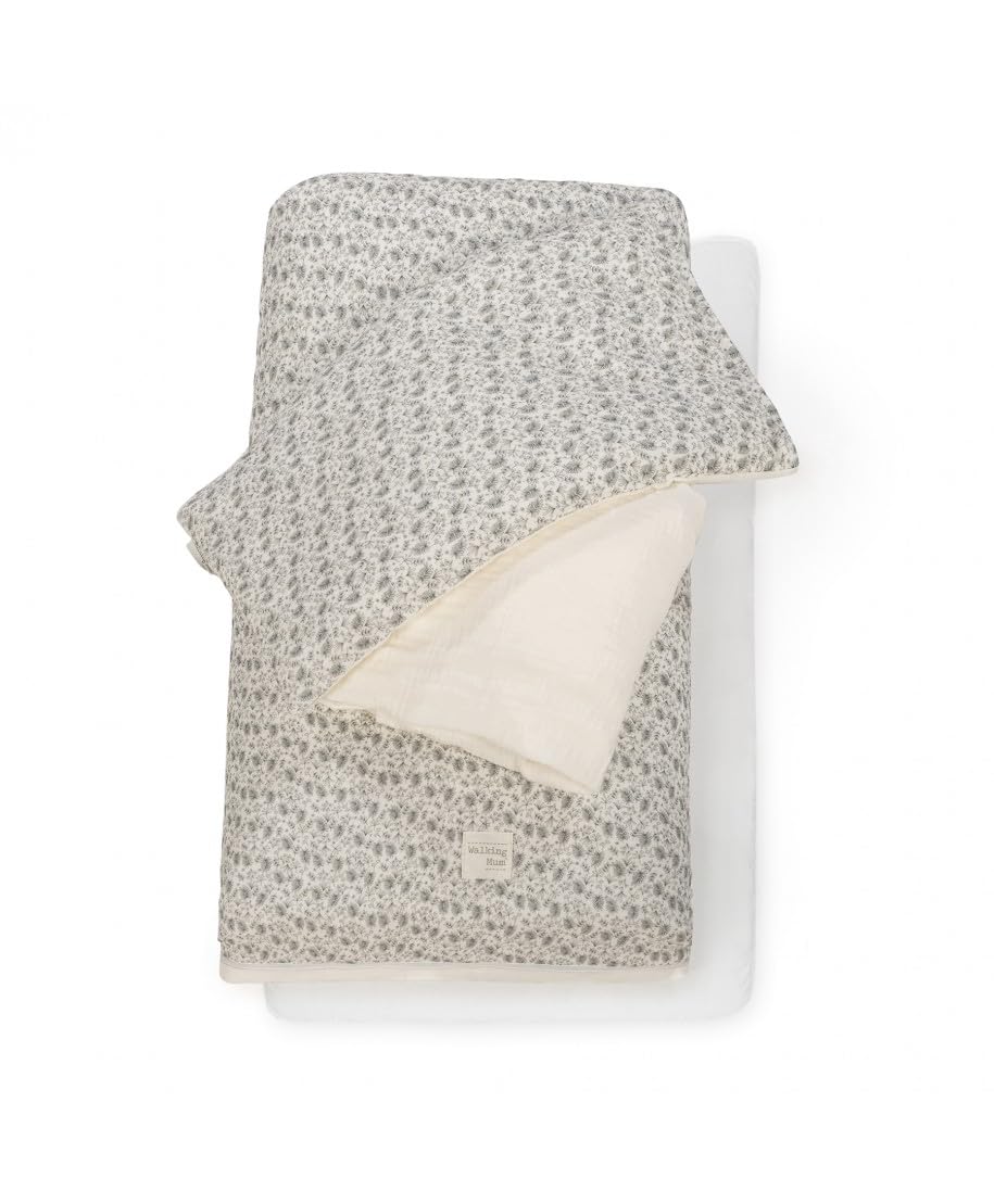 Edredón más sábana y almohada para cuna Gala de Walking Mum (MENTA)