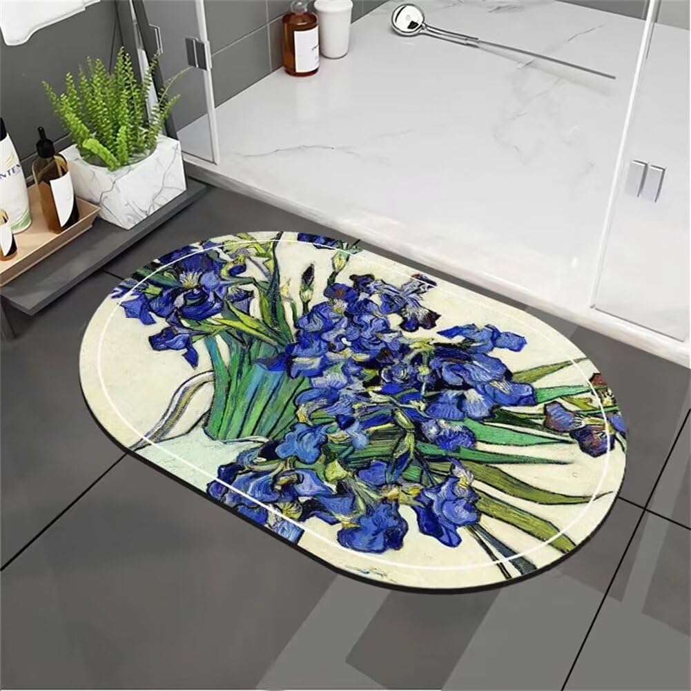 Tappeto Bagno, Tappeti Bagno, Tappeto Ingresso Interno, Tappetino Bagno Pietra, Tappeto Bagno Assorbente Antiscivolo, Tappeto Doccia Ingresso, Tappetino Doccia, Tappetini Bagno, Classic 100x150cm