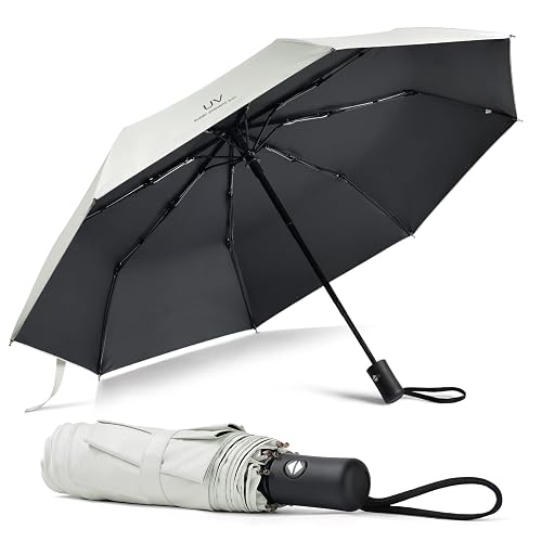 Ombrello Portatile - Ombrello Pieghevole Compatto con 8 Nervature in