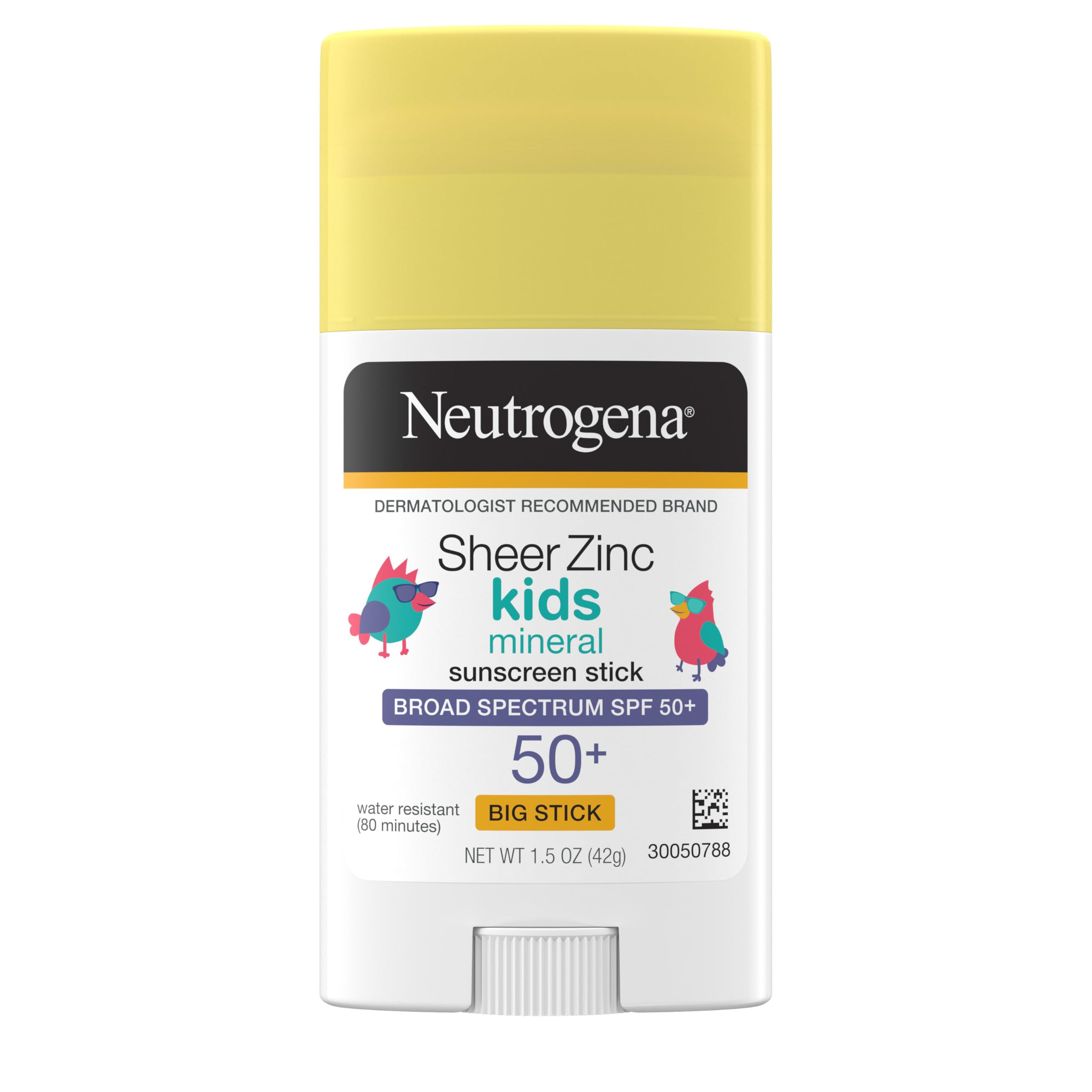 Neutrogena Sheer Zinc Oxide Kids Dry Touch Mineral Sunscreen Stick