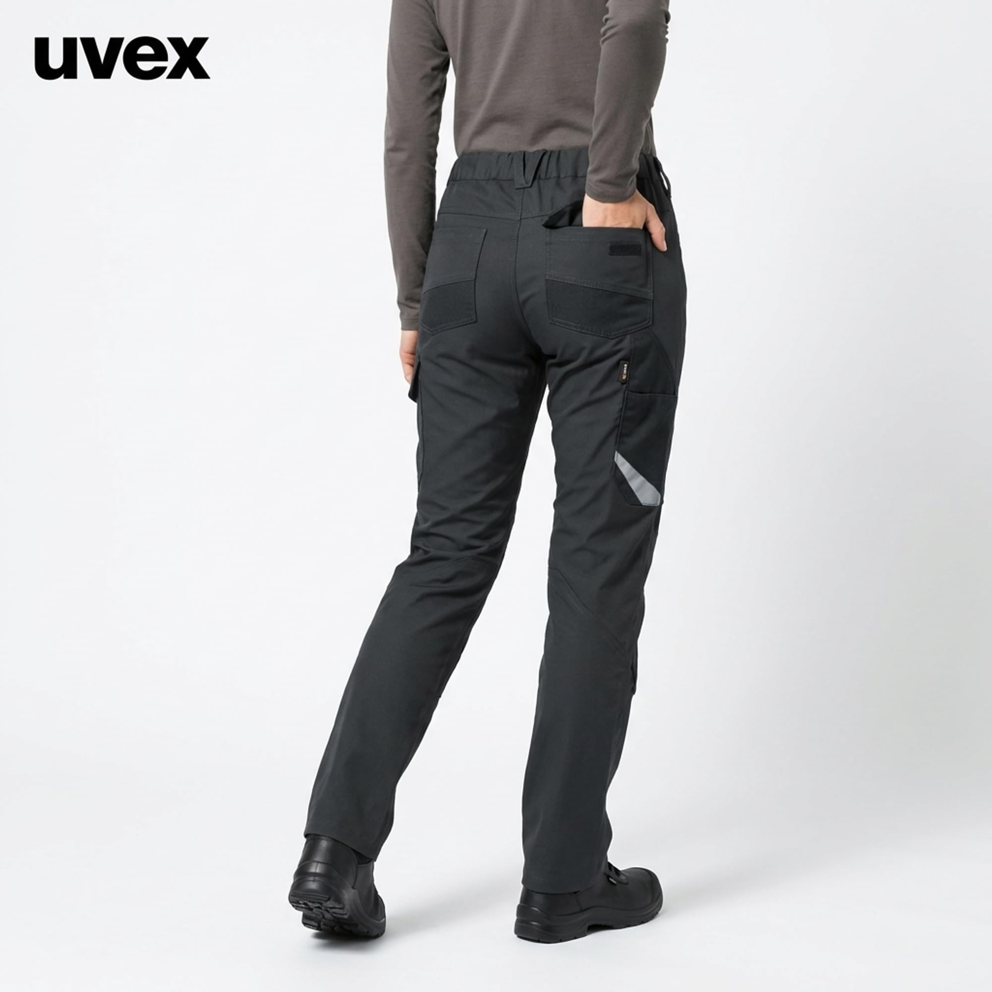 Uvex suXXeed Industry Damen Bundhose - Frauen Arbeitshose - mit Stretch & Kniepolstertaschen