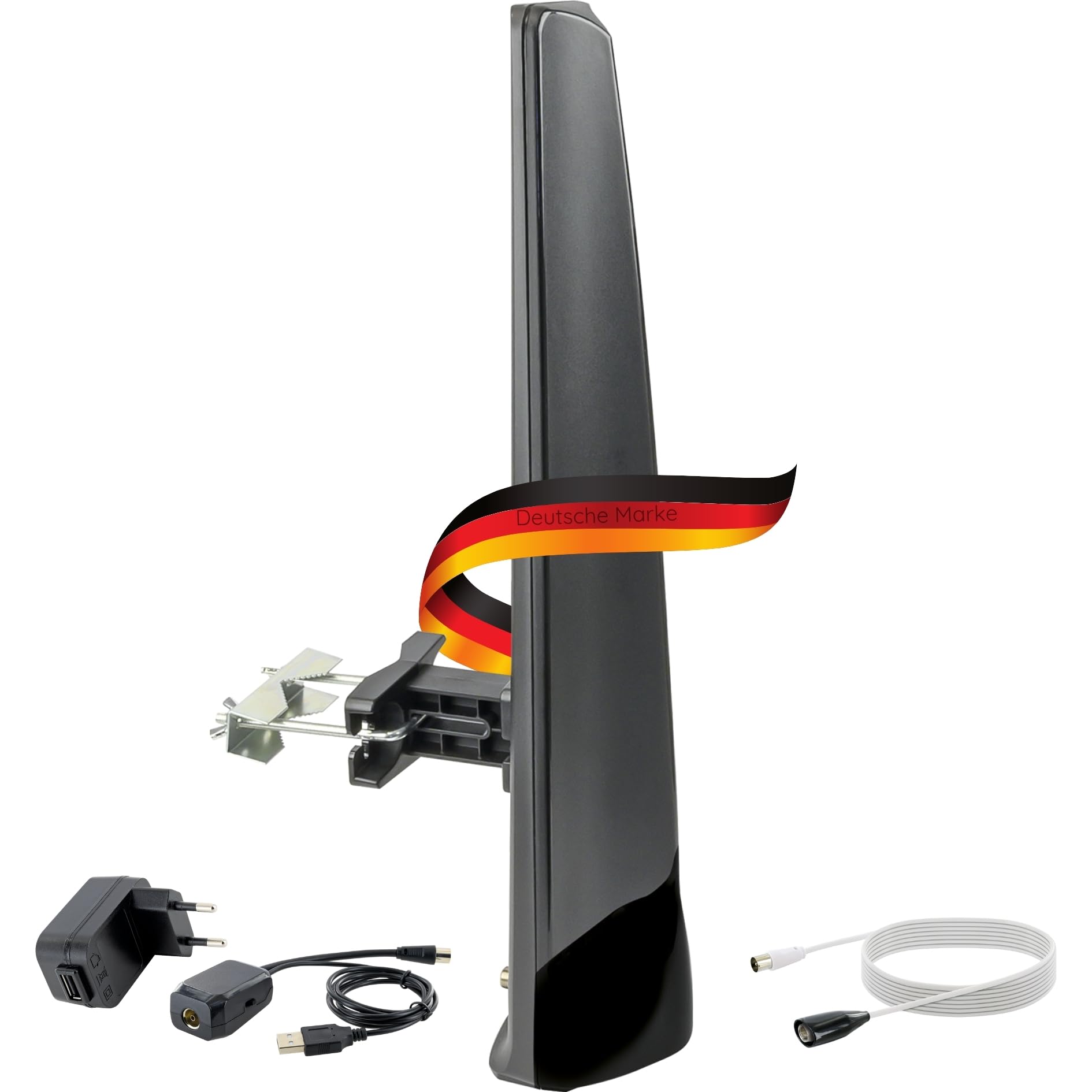 HDTV-Buitenantenne Actief - Type Aansluiting: F-Connector - FM / UHF
