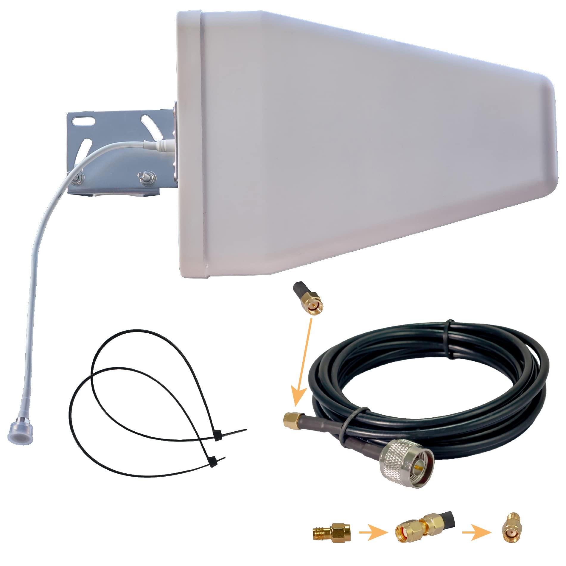 8/9dBi Directional LPDA Outdoor Antenna Supports 4G LTE Wireless WiFi 915mhz RFID for Cellular CPE R