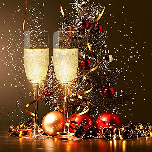 Image of Champagne Flutes Wine Glasses 200ml, Set of 6 Long Wine, Burgundy Clear Glasses with Stem for Wedding Anniversary, Birthday, Gift (RKT-06, Set of 6)
