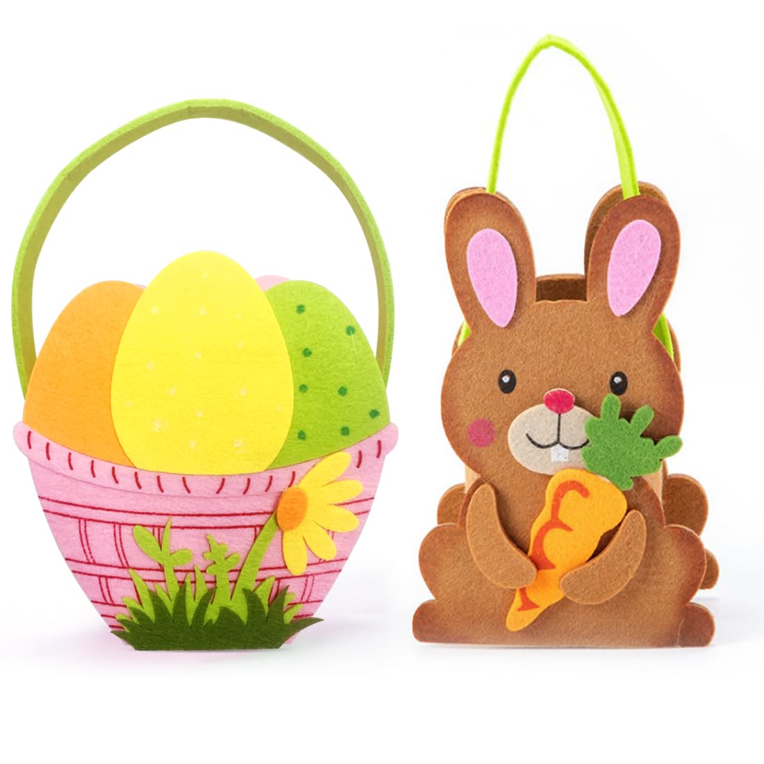 10/20 Piezas Bolsas Con Orejas De Conejo Bolsas De Plástico Para Dulces Y Galletas | Walmart En
