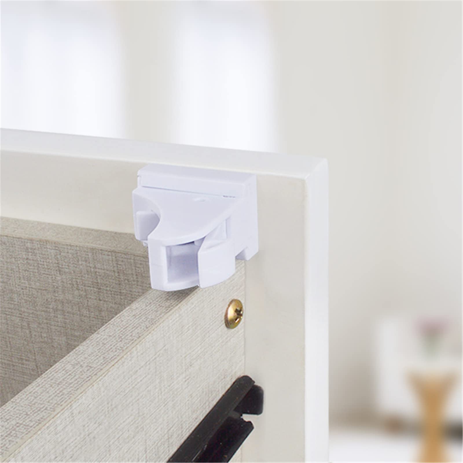 WANGCL Child Safety Cupboard Locks(4 Locks + 1 Keys) - Image 2