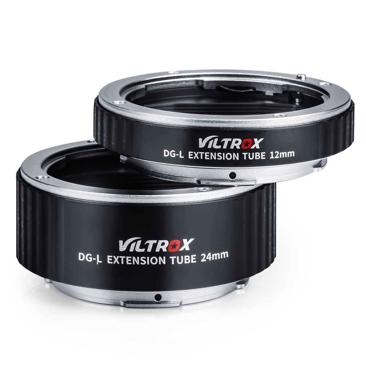 VILTROX DG-L Autofokus Makro Zwischenringe 12mm 24mm für Makrofotographie Kompatibel mit L-Mount Kamera und Objektiv Leica SL SL2/Panasonic S1 S1R S1H/Sigma FP