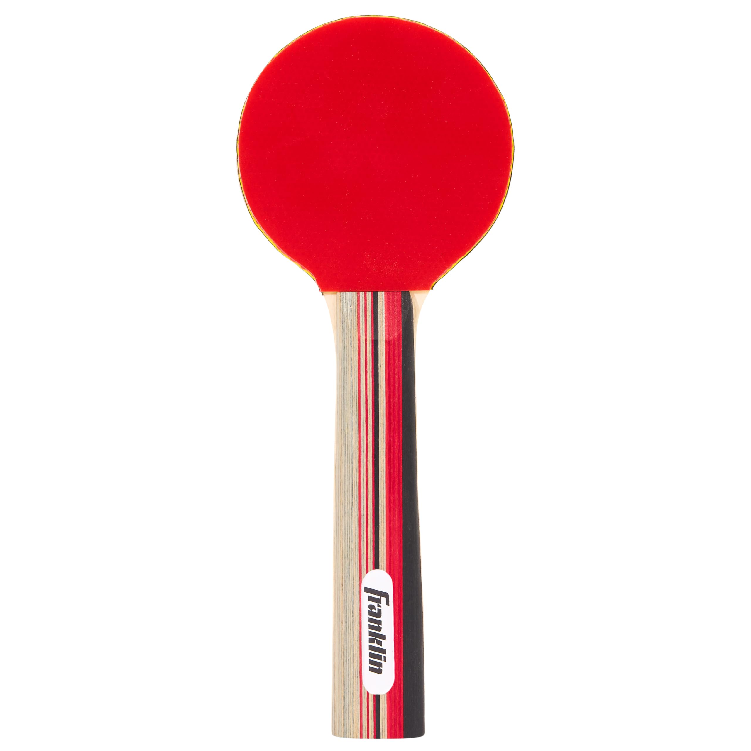 Franklin Sports Table Tennis/Ping Pong Sweet Spot Paddle Trainer - Wooden Pro Style Paddle with Rubber Surface and Reduced Face Dimensions - Red & Black-image-8