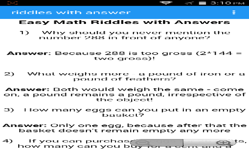 Helpful Riddle riddles with answer - App on Amazon Appstore