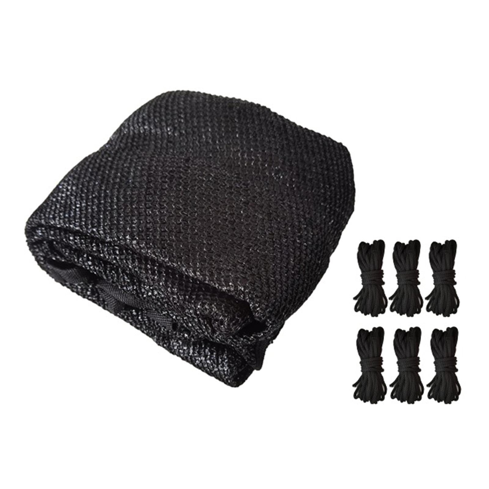 MERISHOPP Trampoline Cover Keep Cool Convenient Practical for Round Trampoline Playing 8 Feet for 6 Rods-image-17