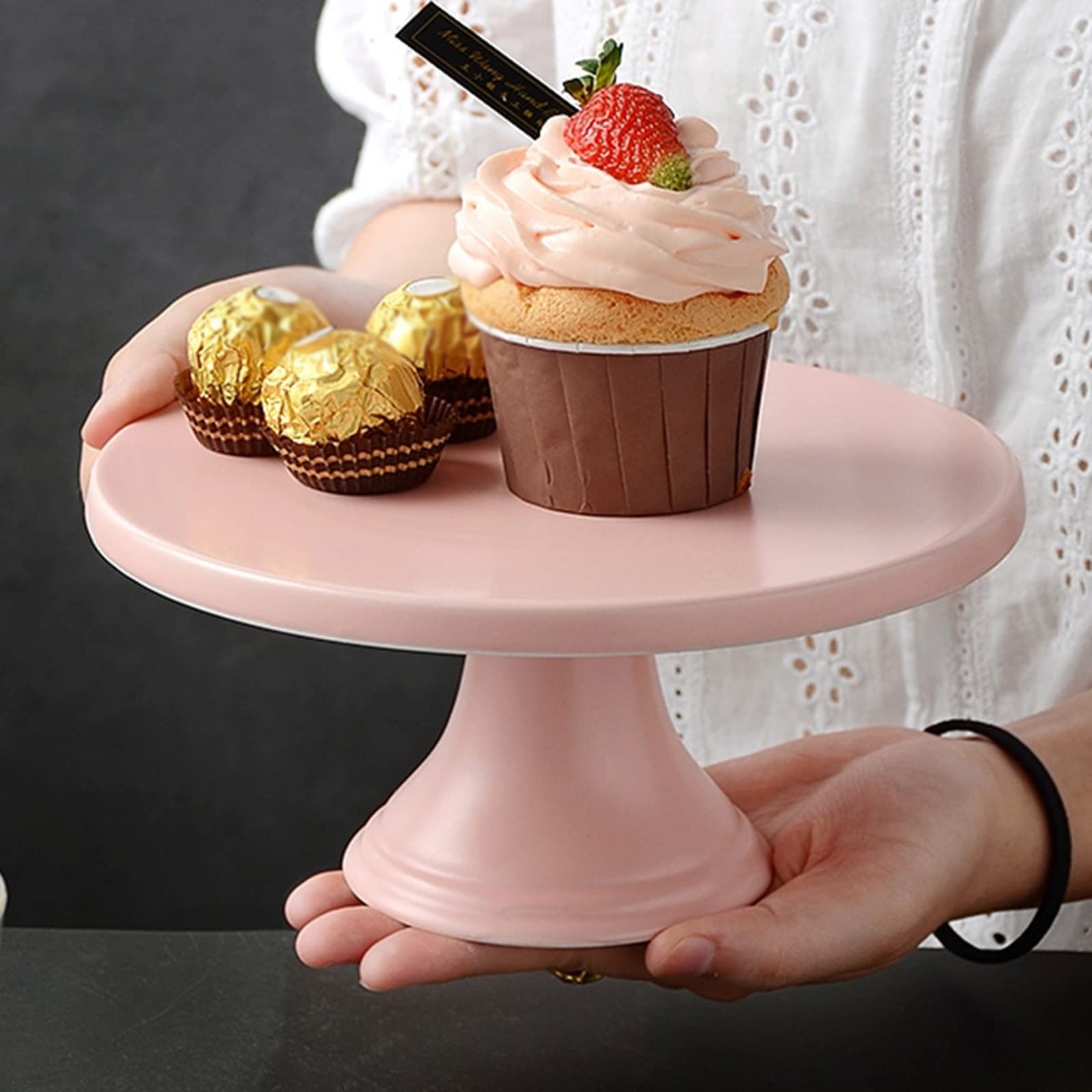 Amazon | ピンクのケーキスタンド、アフタヌーンティースタンド Amazon | ピンクのケーキスタンド、アフタヌーンティースタンド