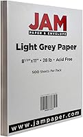 Vista 31 de Papel JAM Paper®, medidas 8 1/2 x 11, base de 28 libras, Rojo oscuro