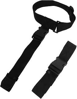 1 Conjunto De Cinto De Amarração Para Bagagem Cinto De Viagem Cintos De Bagagem Para Malas Cintos De Bolsa De Viagem Estojo De Bagagem Cinto De Amarração Alças De Poliéster