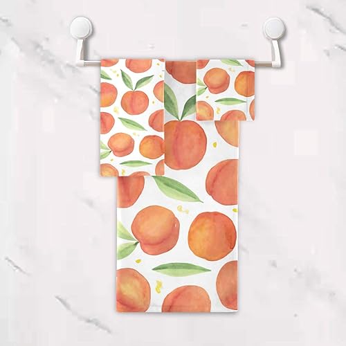 Miniatura 5 de susiyo Juego de toallas de baño de 3 piezas, toallas de baño suaves y altamente absorbentes, girasoles en blanco y negro, toallas de calidad con