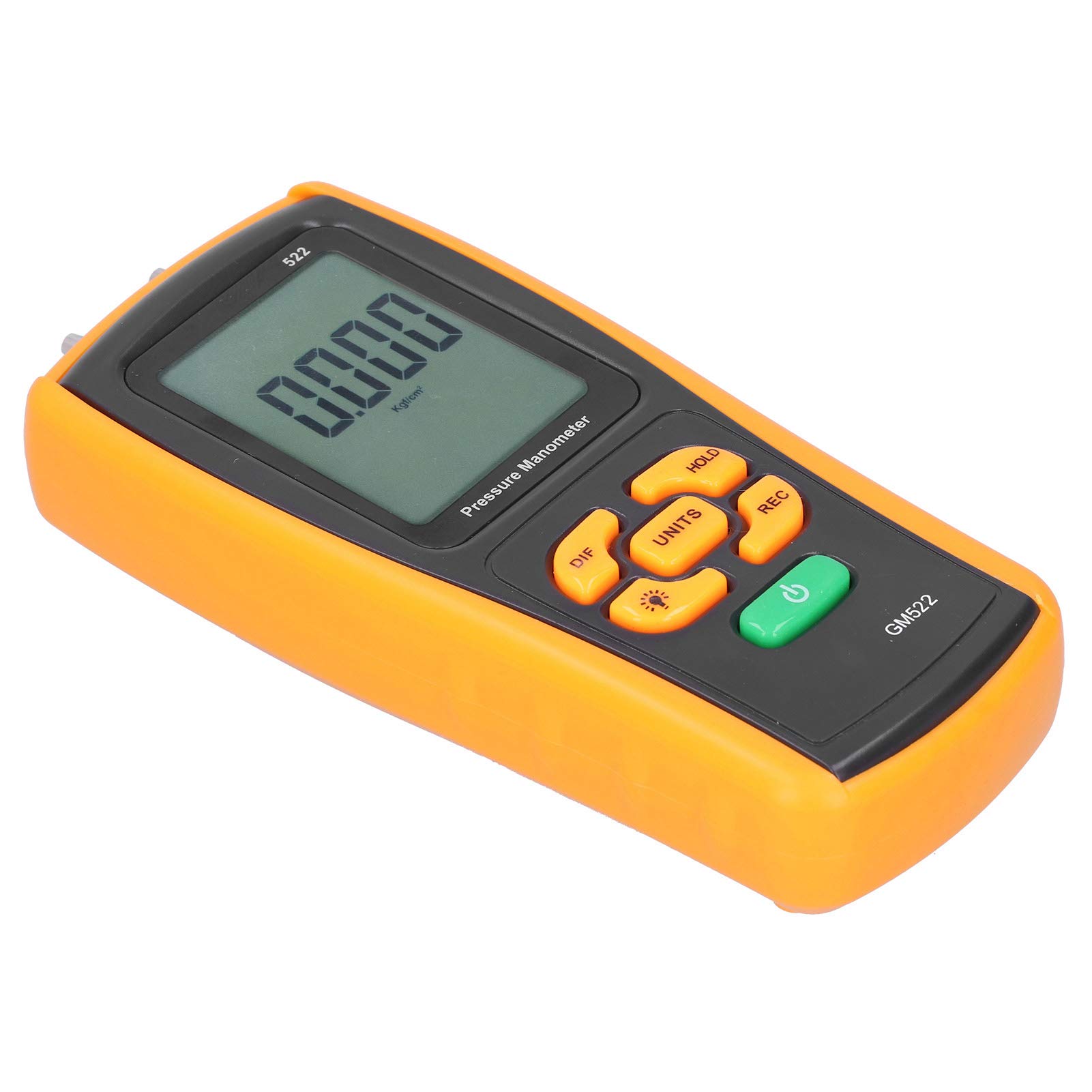 Omabeta Manómetro Diferencial Digital, Medidor de Presión de Aire con Interfaz USB para Ventiladores HVAC, Sopladores, Medición de Resistencia del Filtro