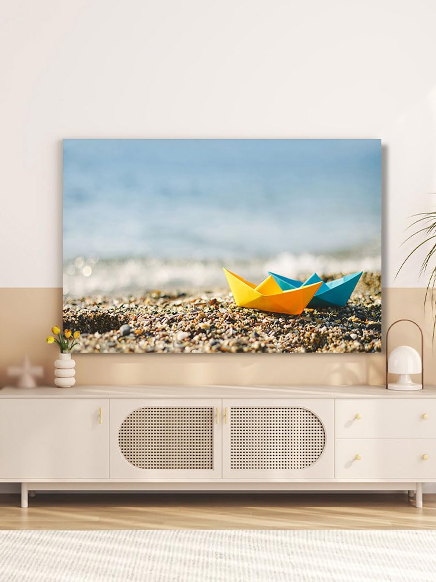 Kolorowa uniwersalna osłona telewizora Pyłoszczelna ekranu do LCD LED, wzór malowania Kryta sypialnia Wystrój salonu Osłona przeciwpyłowa telewizorów, kolor: C)(B,45in(105x63cm))
