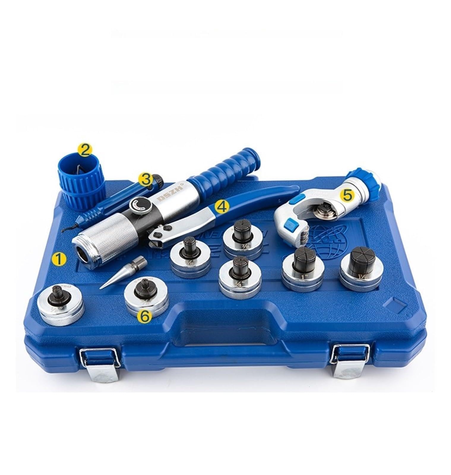 Pipe Expander, Copper Pipe CT-100A/300AL Air Conditioning Hydraulic Expander Manual Tool Cup Expansion(CT-300A)