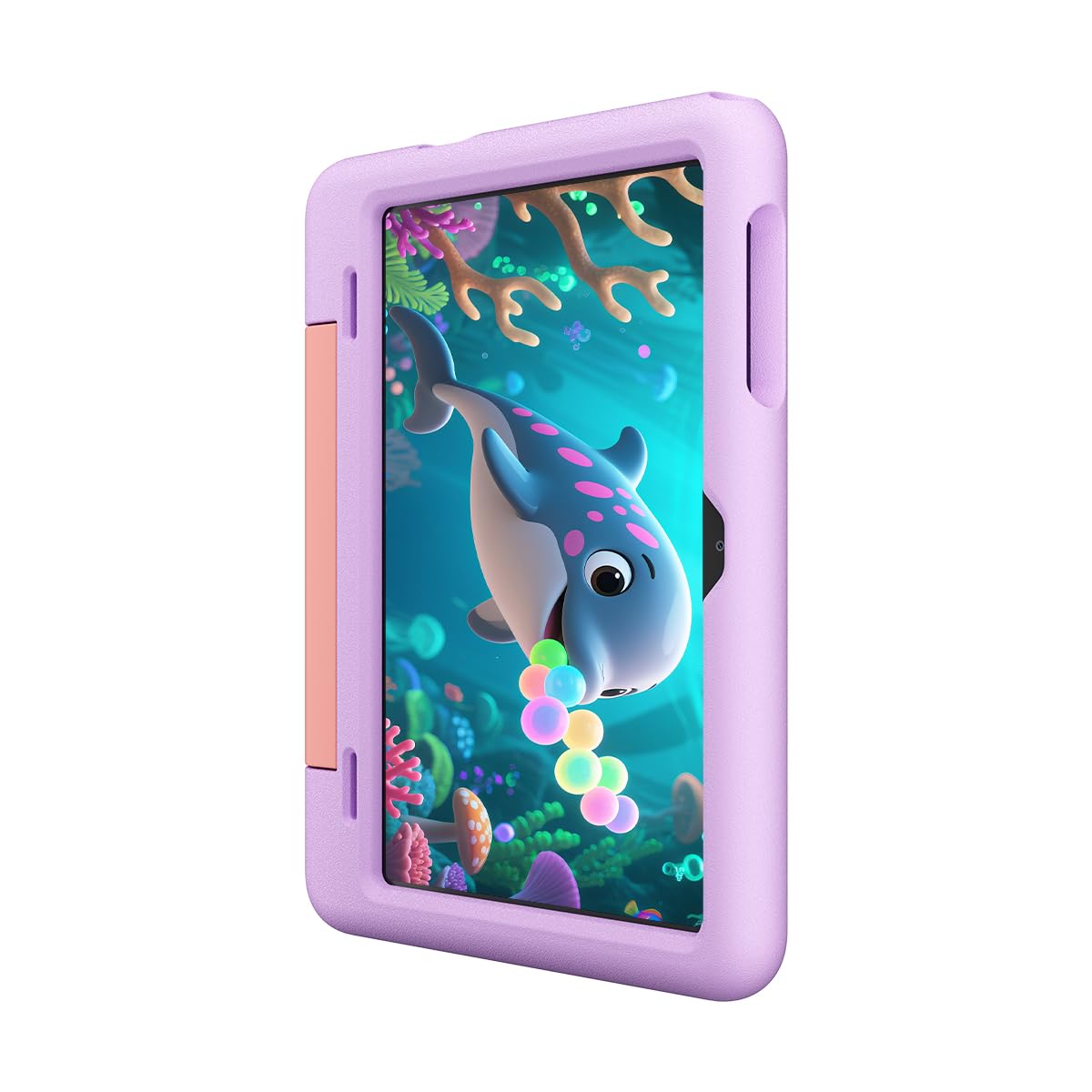 Blackview Tab 20 Kids | Tablet Bambini 10,1" HD+ IPS | Android 15 | 12GB RAM + 64GB (fino a 2TB) | 8MP + 5MP | 6600mAh | Dual Speaker | GPS | Bluetooth | Wi-Fi | Garanzia di 2 anni | Viola Unicorno