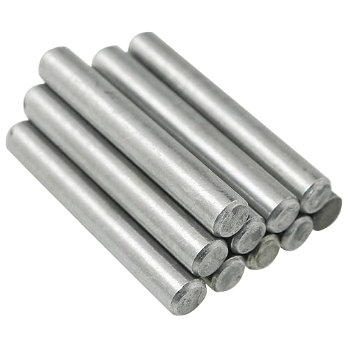 Dowel Pin FMHXG - 10 soportes de acero inoxidable M6x40 304 para estantes, pasadores para estantes de bricolaje