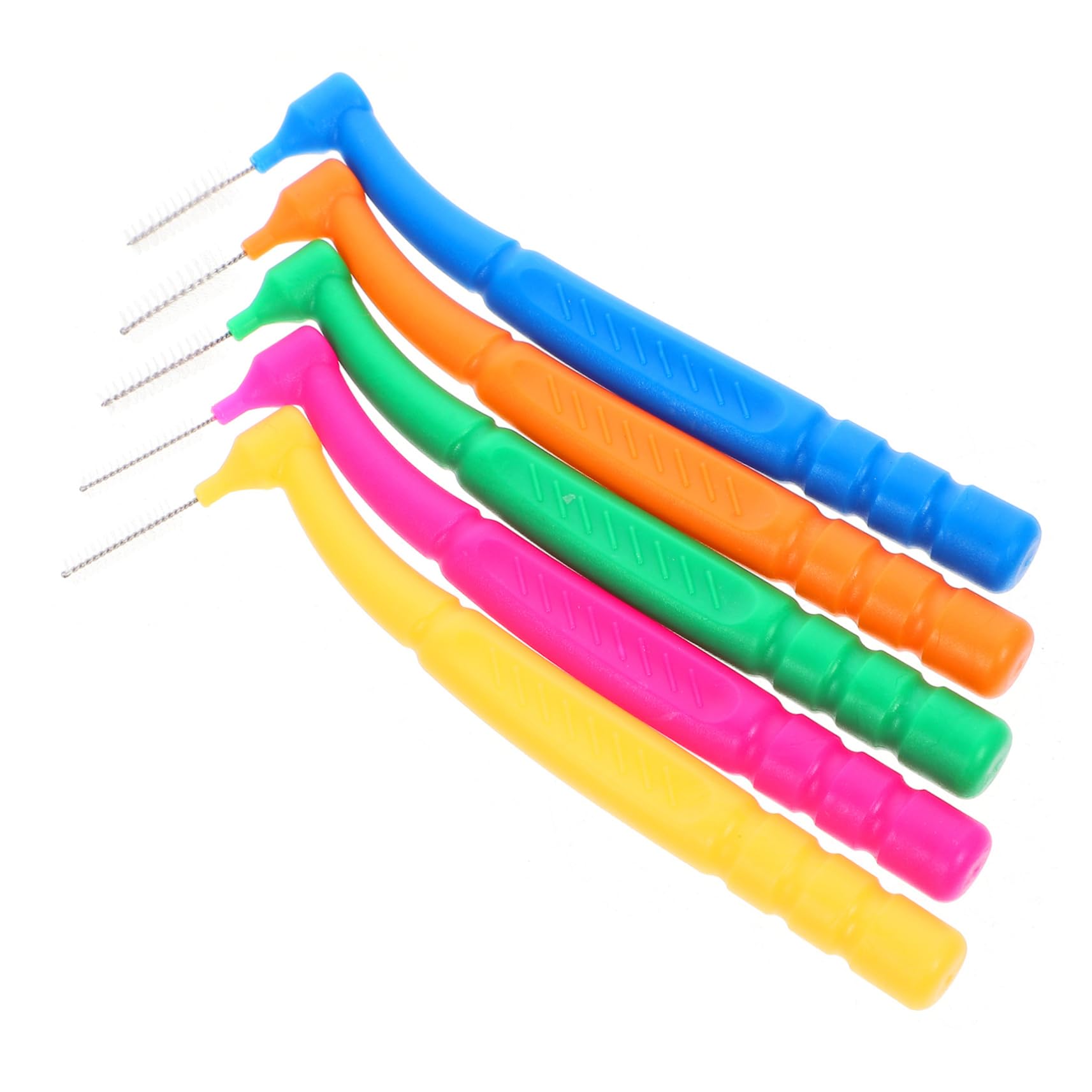 FRCOLOR 250pezzi Spazzolini Interdentali Portatili Custodia Protettiva Spazzole Per Pulizia Profonda Dei Denti Facili Da Trasportare Design Versatile Per Uso Quotidiano Vari