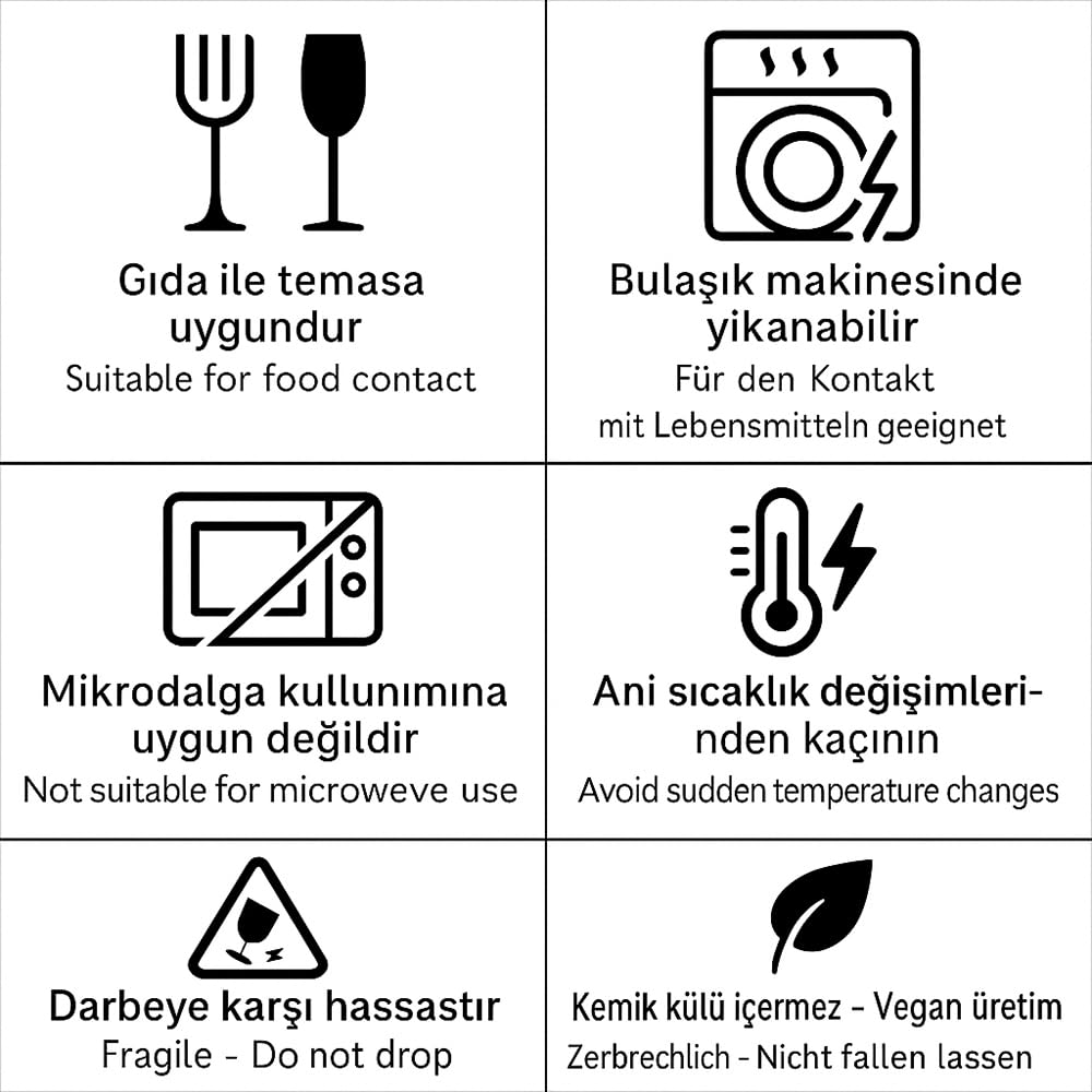 22-częściowy zestaw śniadaniowy dla 12 osób – seria Tree z ceramiki Kütahya z możliwością układania w stos – wysokiej jakości, ręcznie wykonane naczynia na śniadanie i brunch