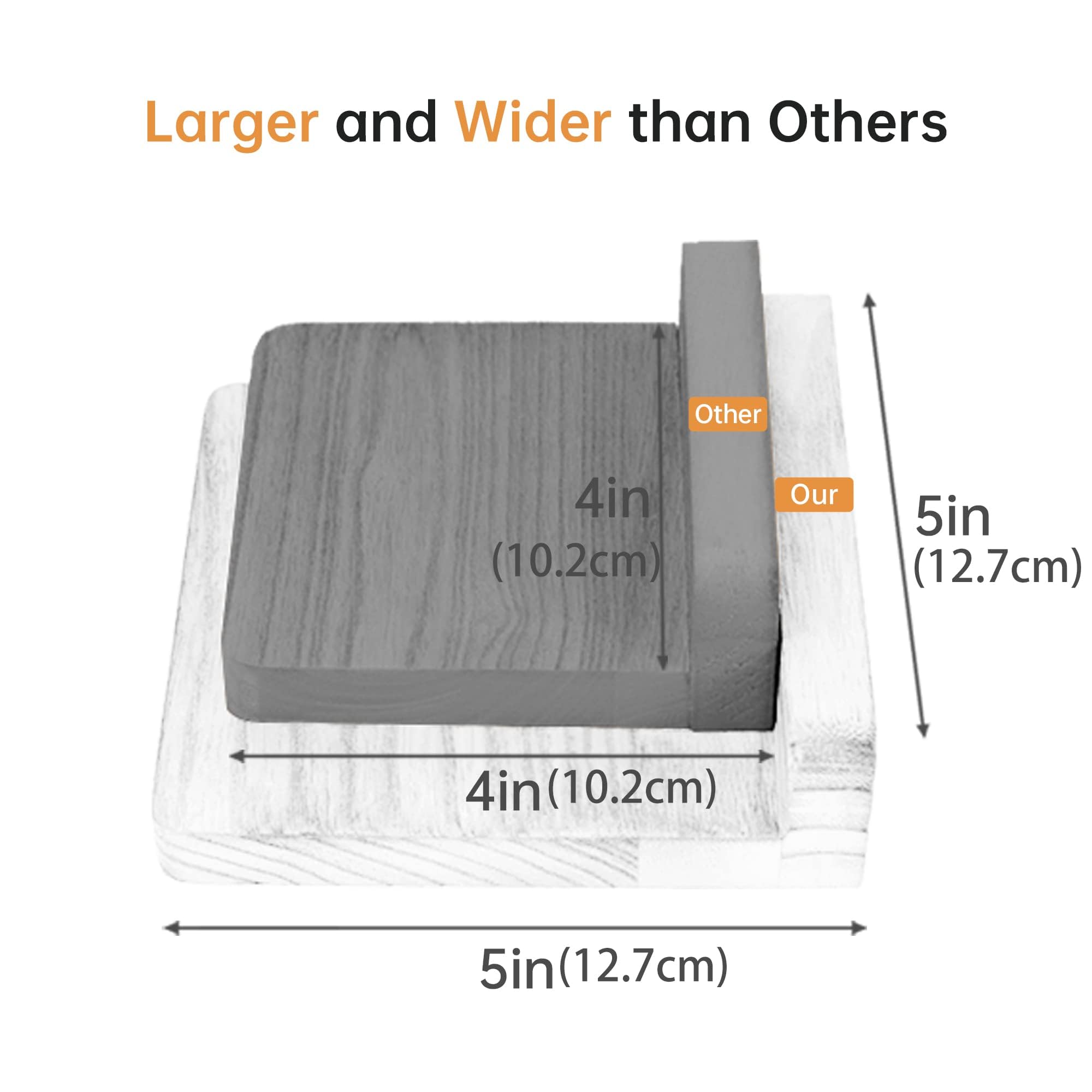 PHOENANCEE 12.7x12.7x4cm, Small Floating Shelves Decoration for Wall Mini Display Hanging Shelf - Image 2