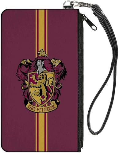 Buckle-Down Cartera con cremallera Harry Potter accesorio grande, Harry Potter, 8 x 5 pulgadas