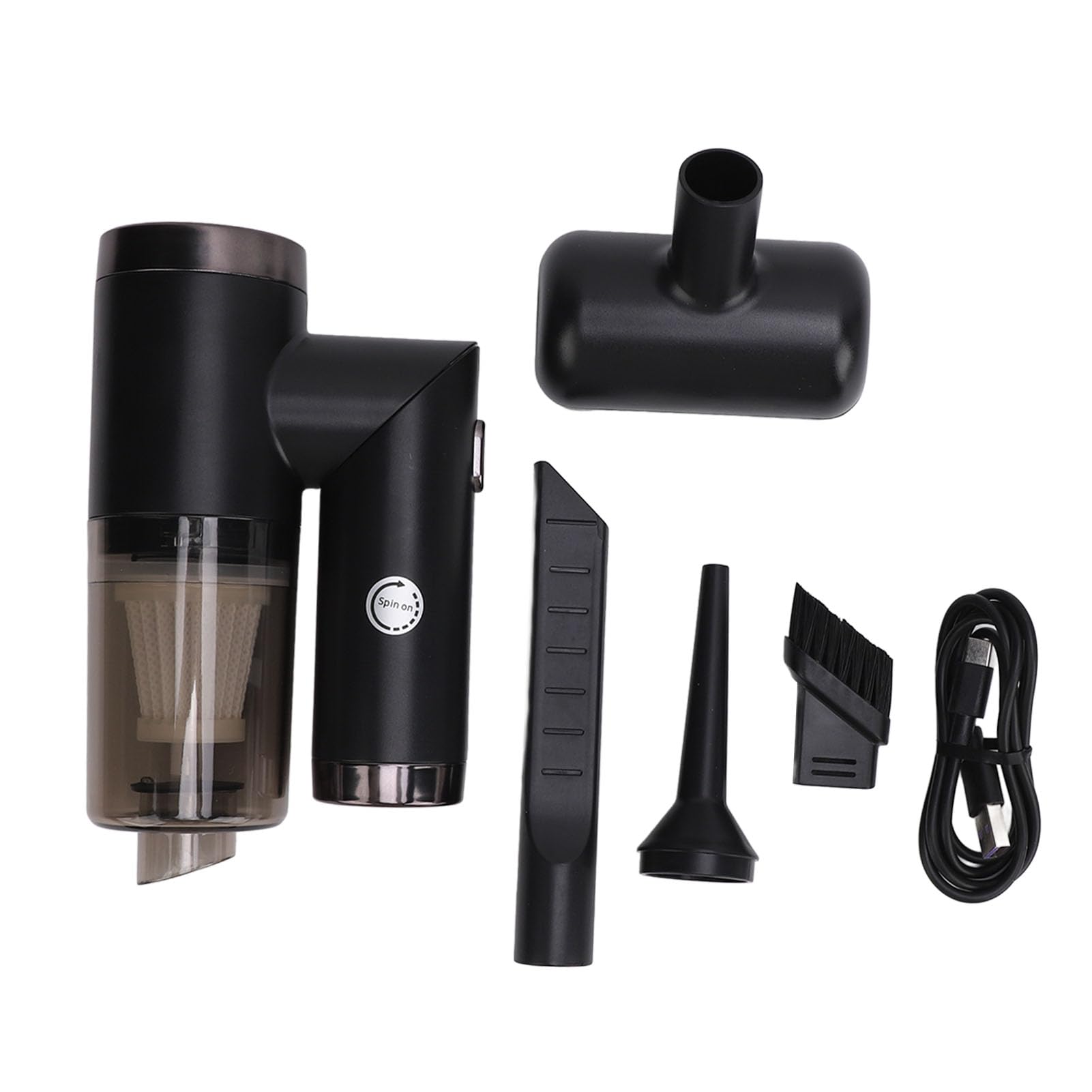 Aspirateur de voiture portable parfait pour nettoyer le coffre après les courses