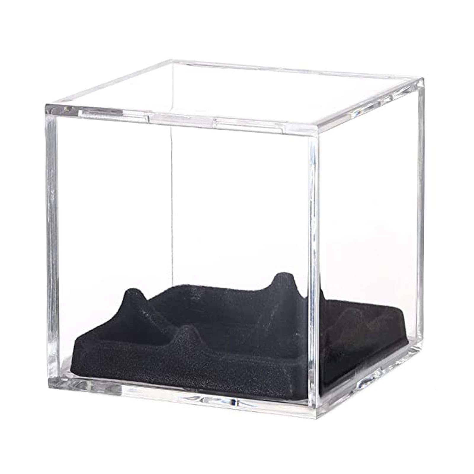 Baseball Display Case Protector Case Acrylic Baseball Holder Baseball Storage Box Display Cube Box