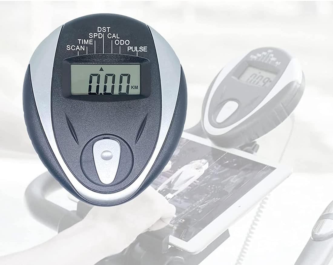 Velocímetro de repuesto para bicicleta estacionaria, computadora de bicicleta estática, rastreador de frecuencia cardíaca, monitor de bicicleta interior LCD