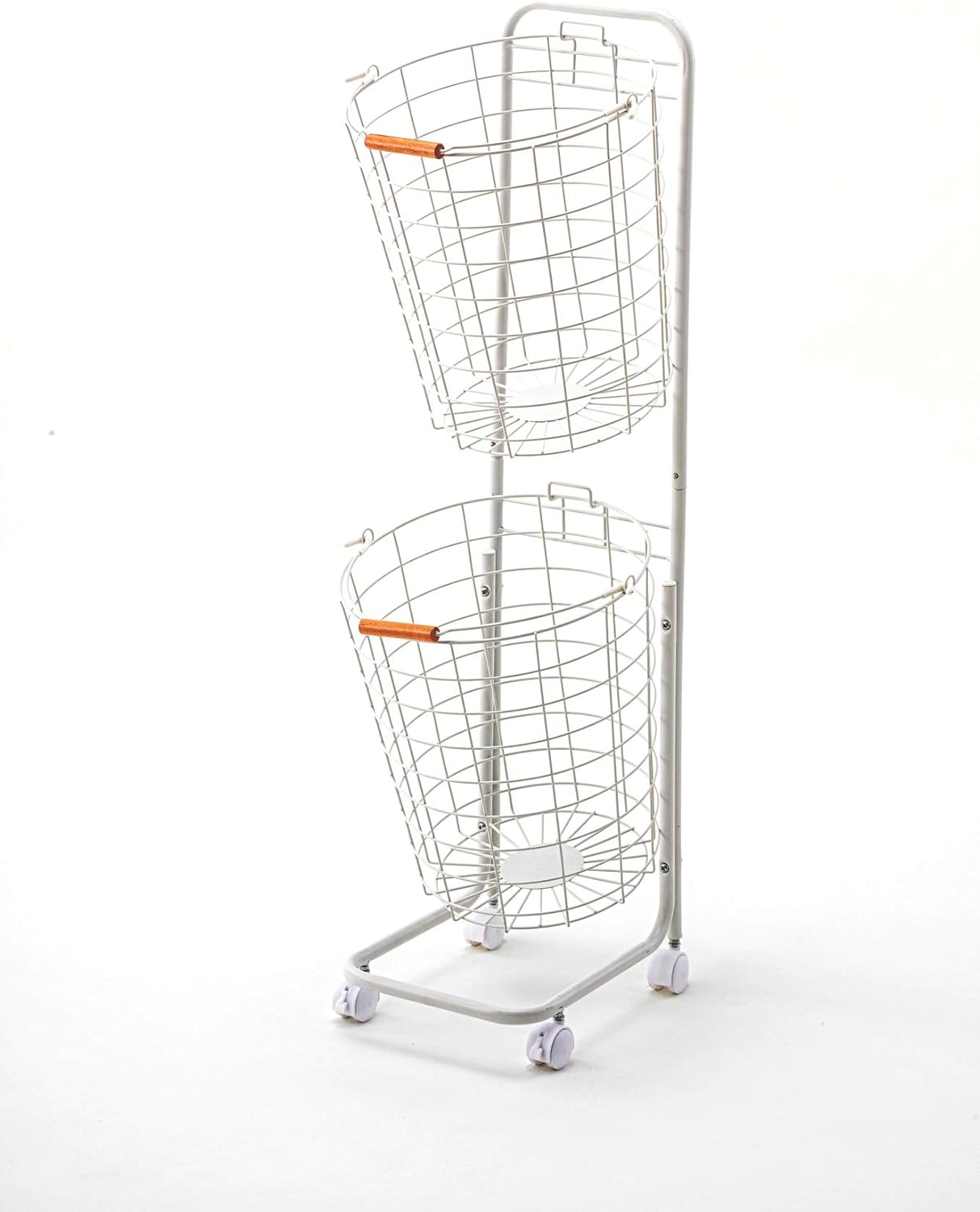 Palette Life Vertical Stacked Laundry Hamper Basket with
