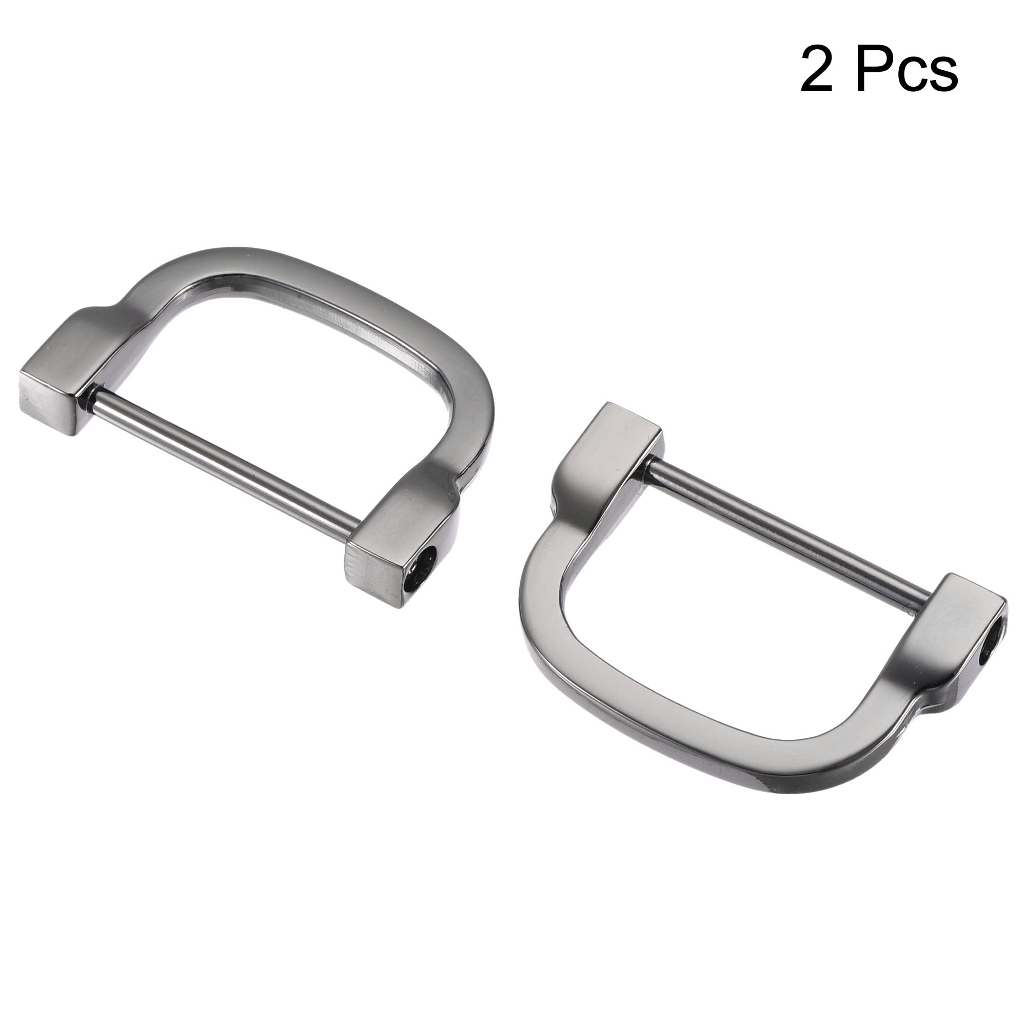 30mm U Forma Herradura D-Anillos Atornillado Hebilla Para DIY