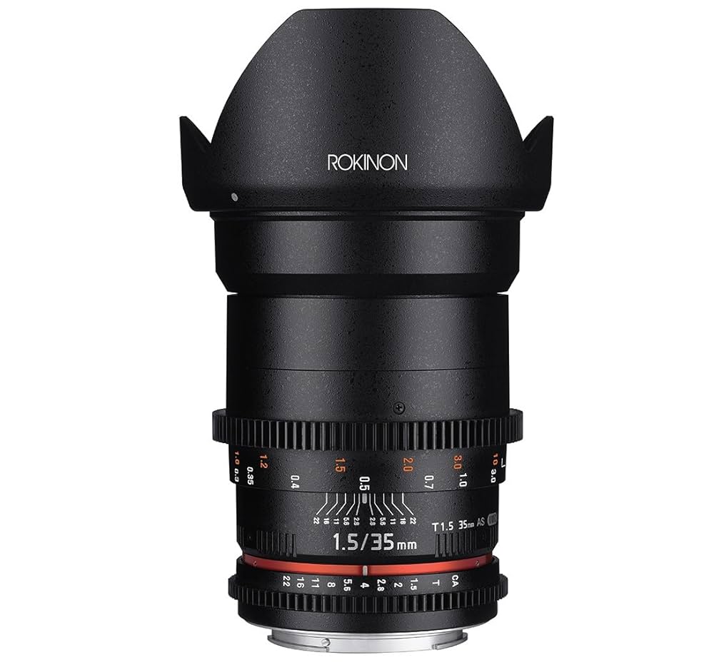 Rokinon 35mm T1.5 MFT マイクロフォーサーズ レンズ Rokinon 35mm T1.5 Cine DS Lens for Micro Four Thirds DS35M-MFT