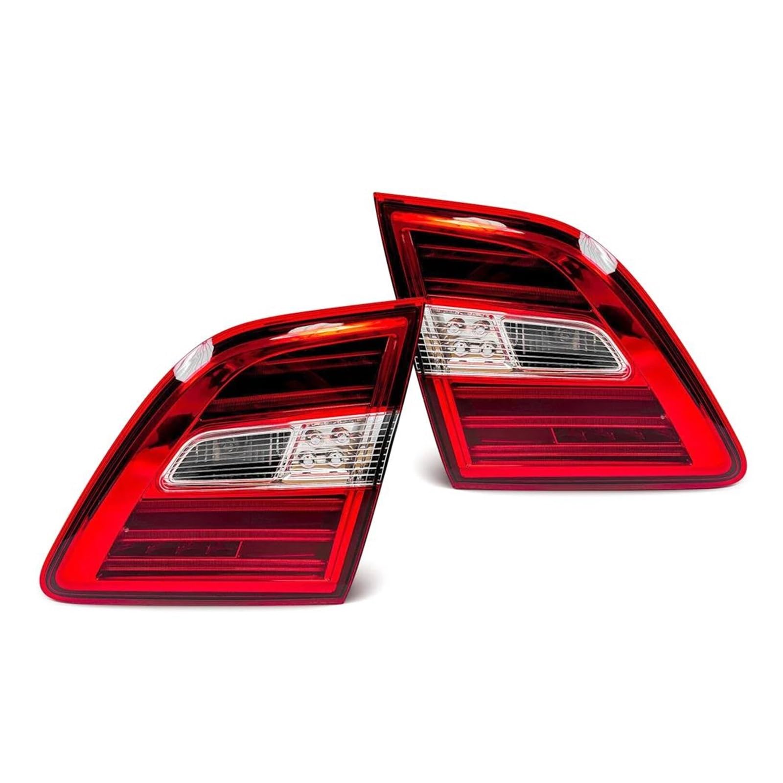 Luz Trasera para Mercedes para Benz W166 Lámpara Trasera LED para ML300 para ML350 para ML400 2012-2015 Accesorios para Coche Luz Trasera Reflector Parachoques Trasero(Pair)
