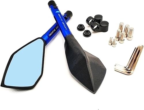 Mirror Motorcycle Mirrors Moto Side Rearview Mirrors CNC Aluminum For Yamaha XT660 TMAX 500 TMAX 530 XP500 XP530 YZ80 YZ85 YZ125 YZ250F (Color