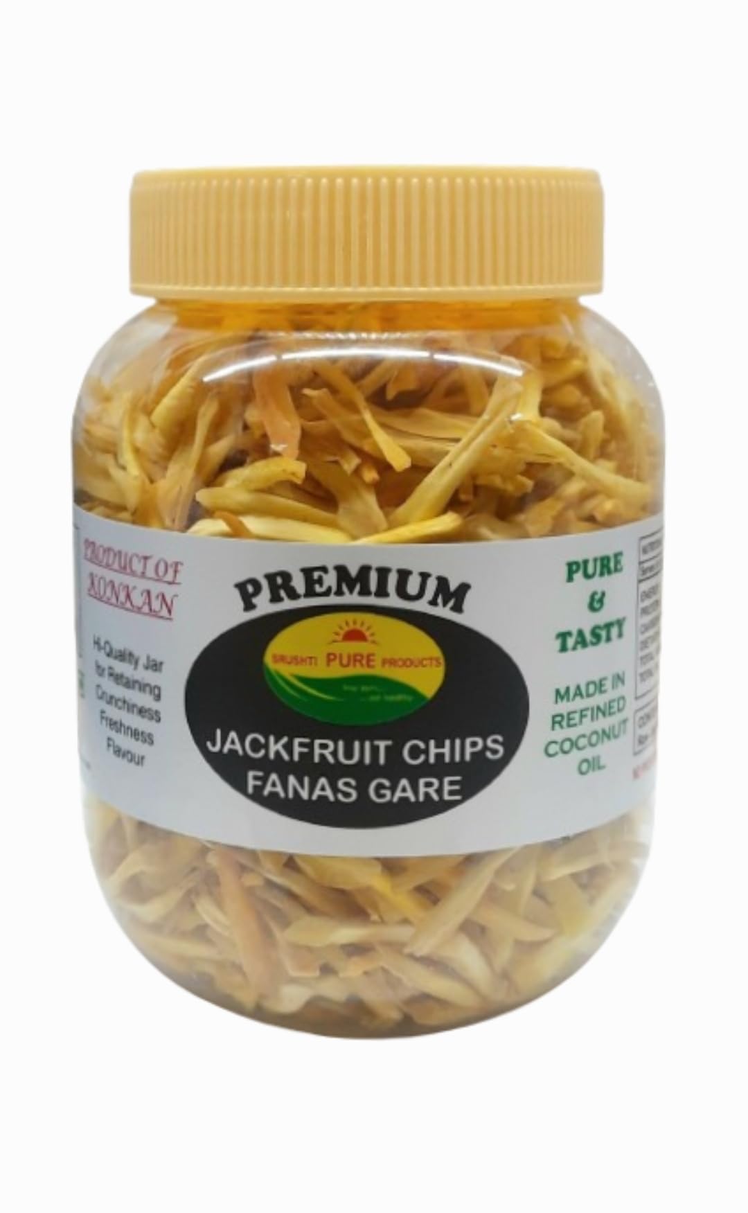 See full amazon price history chart for Srushti Pure Products Jackfruit Chips | Tasty & delicious South Indian Snack, Crispy & Crunchy | Made with Pure Coconut Oil | Ready-to-Eat Fresh Jack Fruit Chips | Healthy Treat | No Palm Oil & No Preservatives | 250gm Srushti Pure Products Jackfruit Chips | Tasty & delicious South Indian Snack, Crispy & Crunchy | Made with Pure Coconut Oil | Ready-to-Eat Fresh Jack Fruit Chips | Healthy Treat | No Palm Oil & No Preservatives | 250gm (B0D9YV2SWX) Amazon Price History, Amazon Price Tracker
