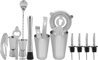 14 Sztuk ze Stali Nierdzewnej Shaker do Koktajli Mikser do Picia Narzędzie do Picia Bar Prezent Shaker Zestaw Zestaw Koktajli dla Barów Domowych Kawiarnie Ktv(600/450ml)