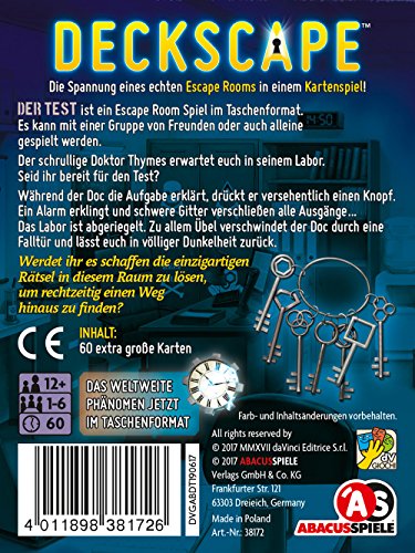 Spielansicht von Deckscape – Der Test_1