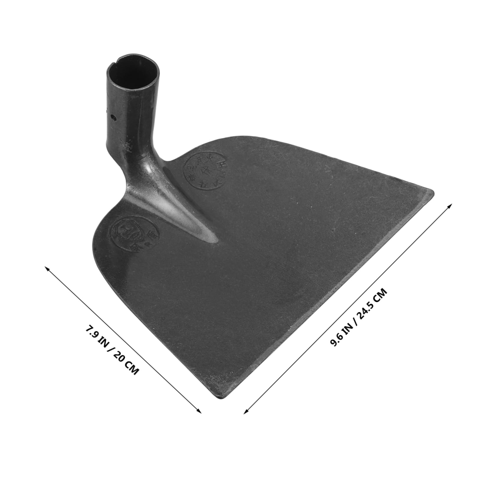 Agricoltura Attrezzi Pala da Zappatura in Manganese Steel di Alta Durezza, Design Allargato, Attrezzi Orto per Lavori di Aratura e Cura del Terreno