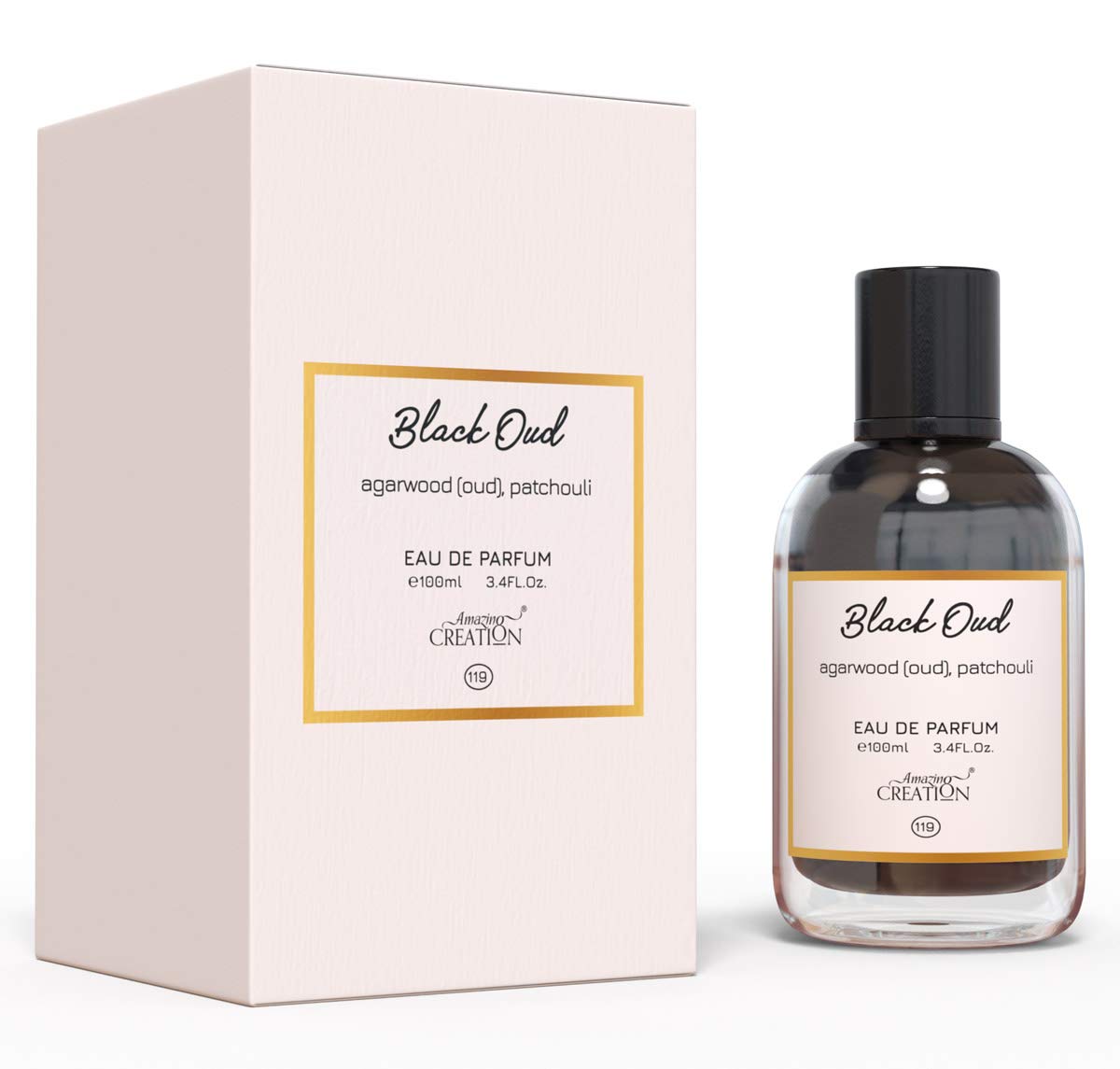 Amazing Creation Black Oud Perfume For Unisex EDP 100 ml PFB00119