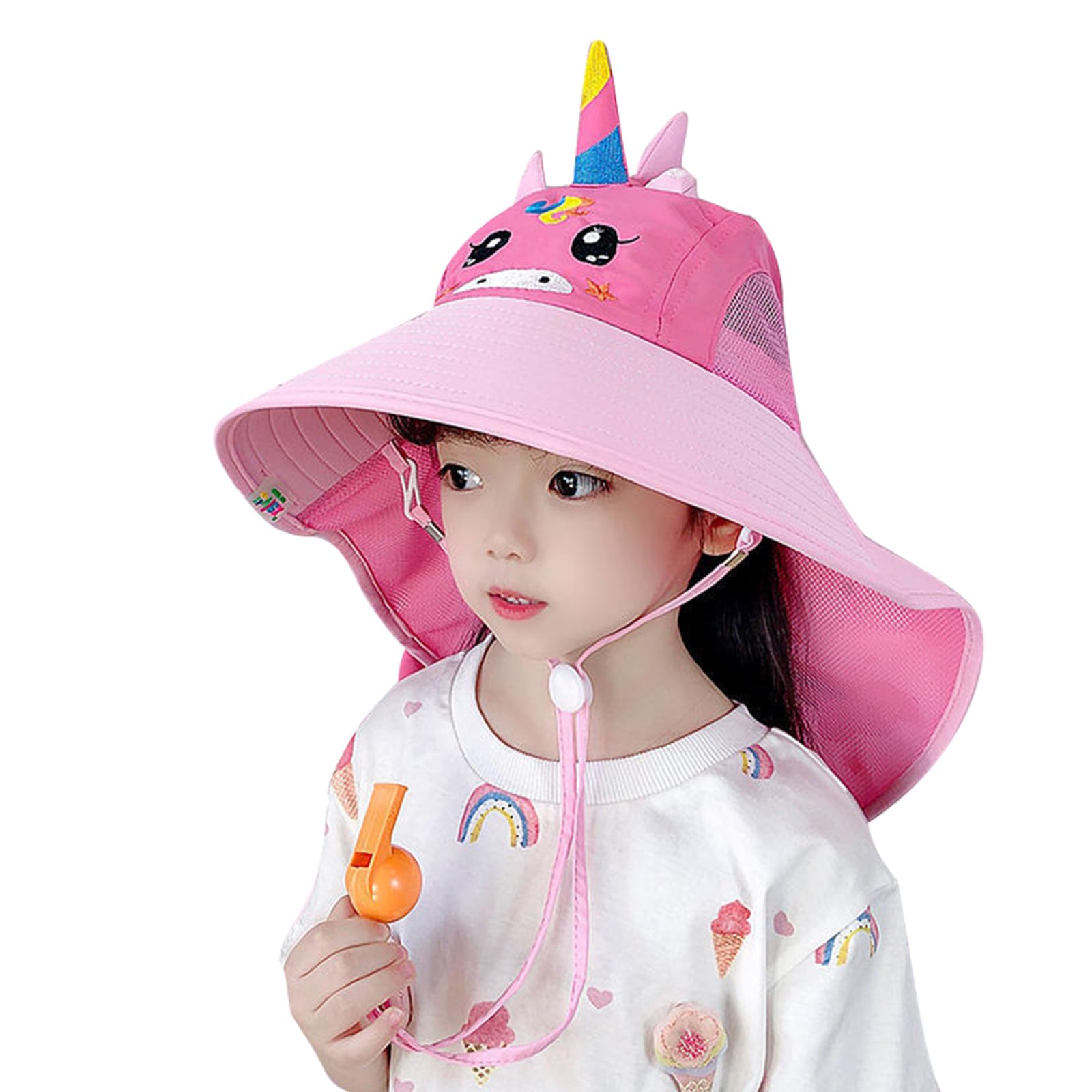 EVBEABaby Sun Hat Summer Beach Sun Protection UPF 50+ Baby Girl Hats For Toddler Boy Kid Bucket Hat