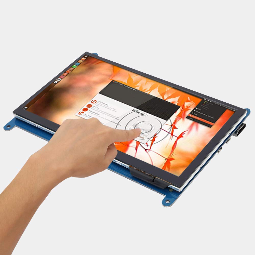 Moniteur portable compatible HDMI, écran tactile LCD, écran pour