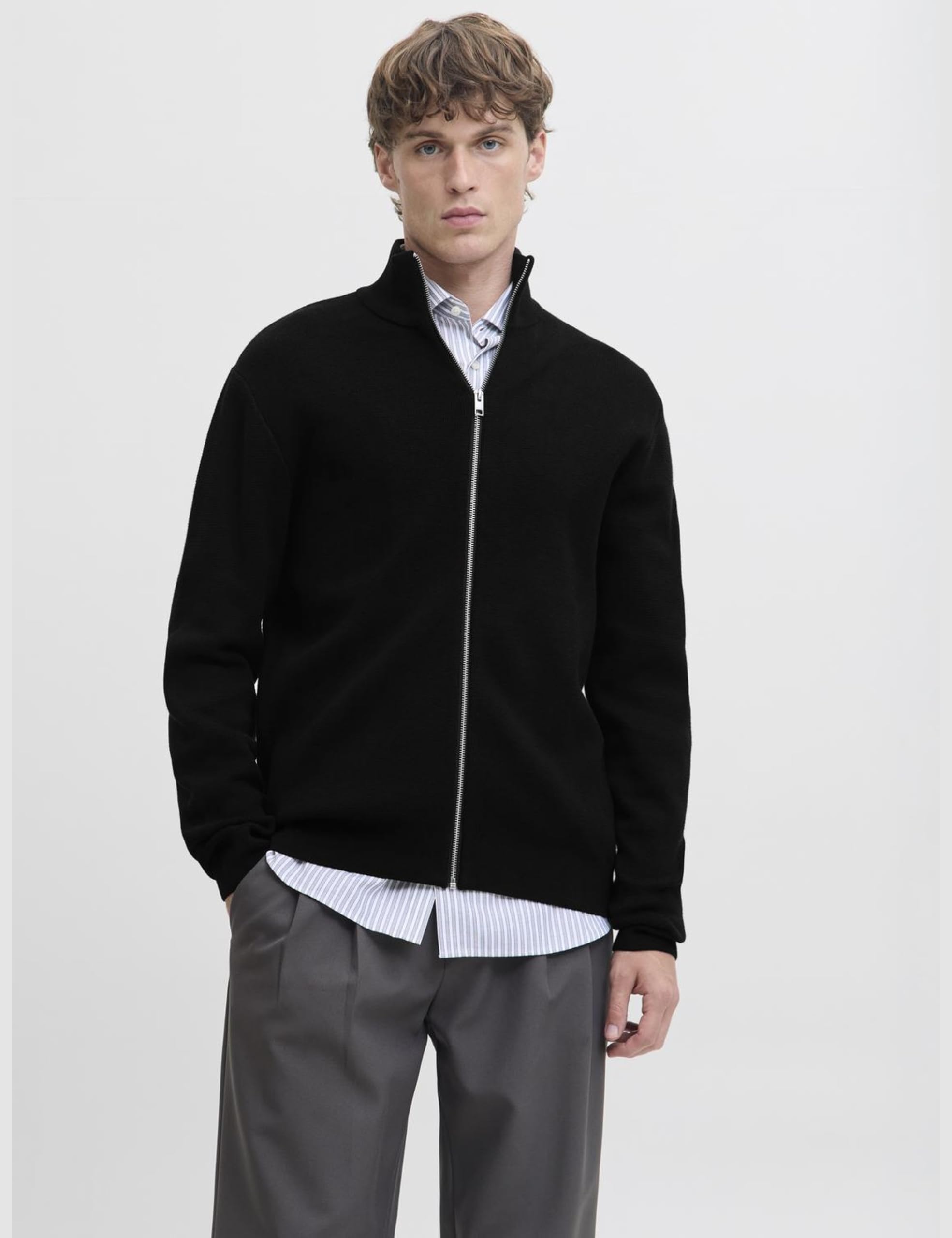 JACK & JONES Male Strickjacke Strickjacke