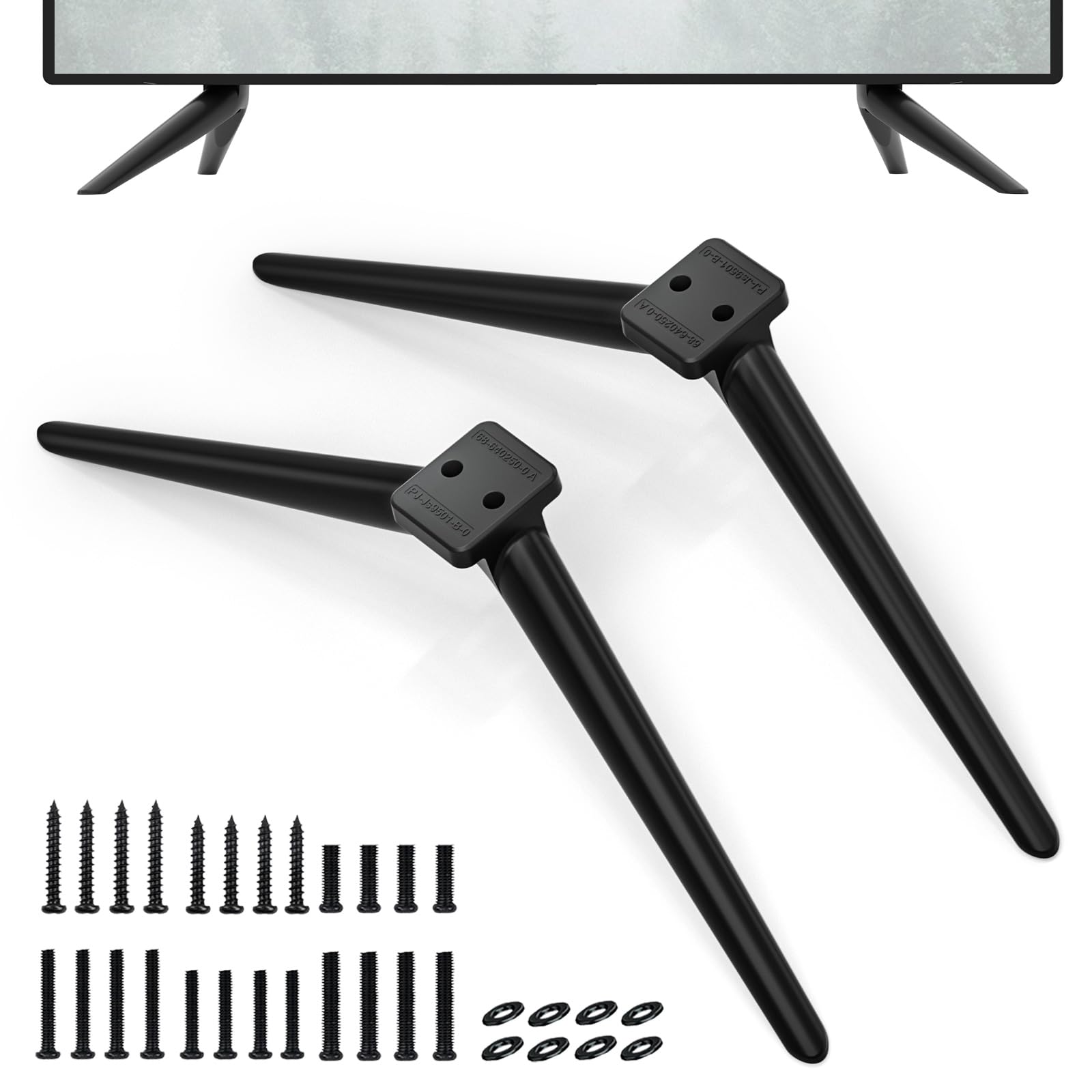 Amazon.com: Dinghosen TV Stand Legs for TCL Roku TV, 65